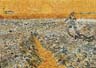 Reproductions and Copies of masterpieces oil on canvas Vincent Van Gogh revisited by Ida Parigi’s paintings: The Sower