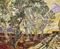 Reproductions and Copies of masterpieces oil on canvas Vincent Van Gogh revisited by Ida Parigi’s paintings: The Garden of Saint-Paul Hospital